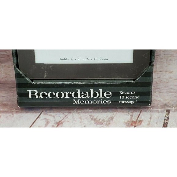 Salton At Home Recordable Memories 4"x6" Picture Frame 10 Second Message - Picture 2 of 11